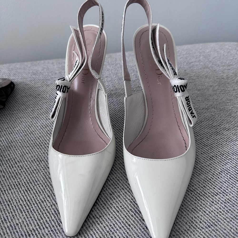 COPY - Christian Dior White Heels